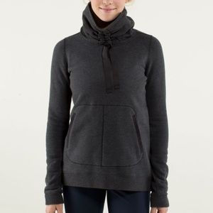Lululemon Avenue Pullover Heather Black/Black